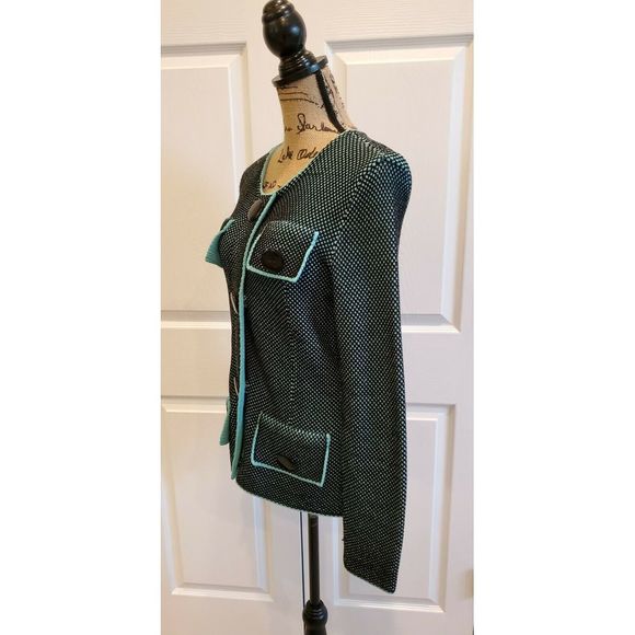 Carlisle  Knit Hidden Full Zip Jacket Card… - Picture 4 of 8